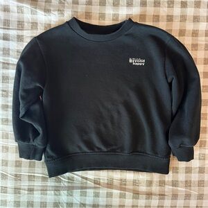 Zara Black Boys Sweatshirt 3-4yrs